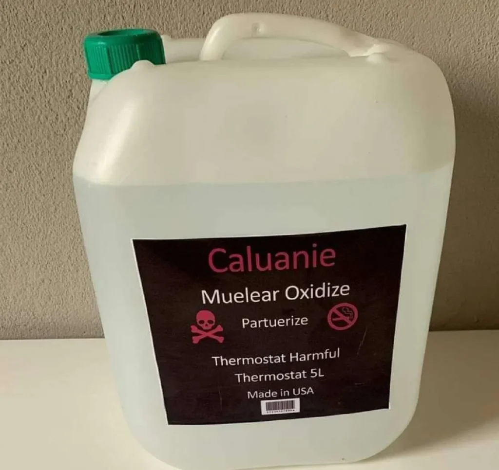 caluanie muelear oxidize Australia